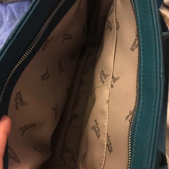 Emerald Green/Blue Crossbody Bag - Jewell - Picture 4 of 5